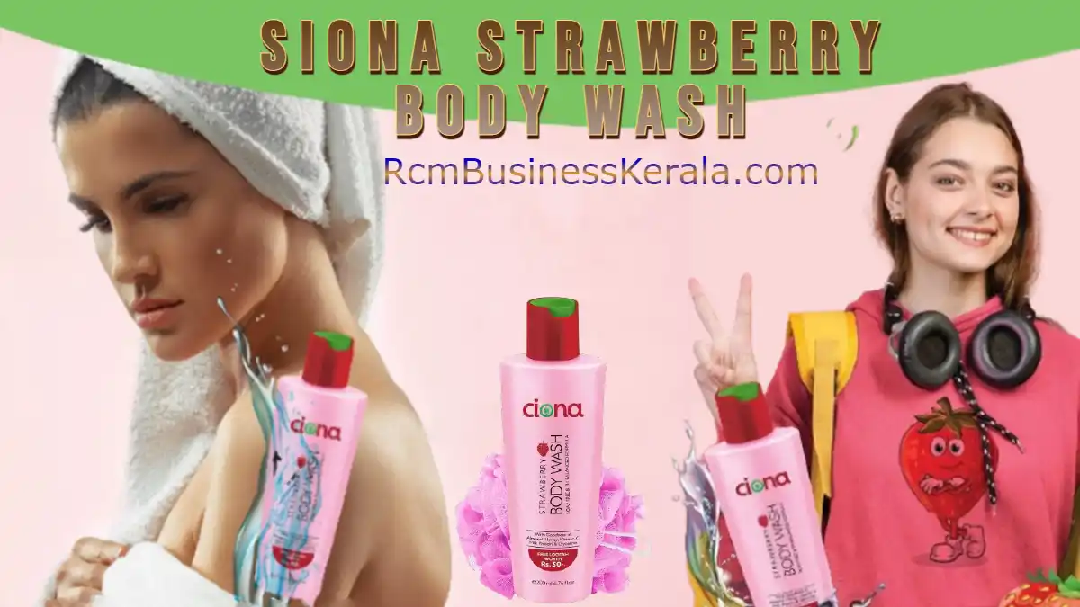 SIONA STRAWBERRY BODY WASH