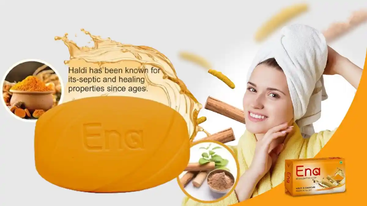 Ena Haldi And Chandan Soap