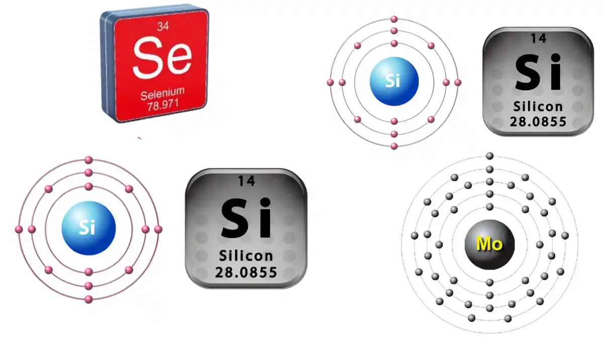Molybdenum Selenium Vanadium Silicon