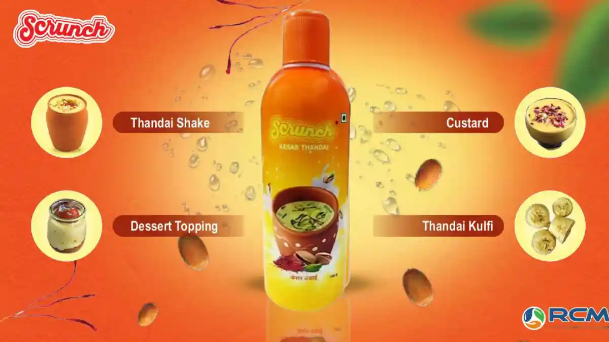 Scrunch Kesar Thandai