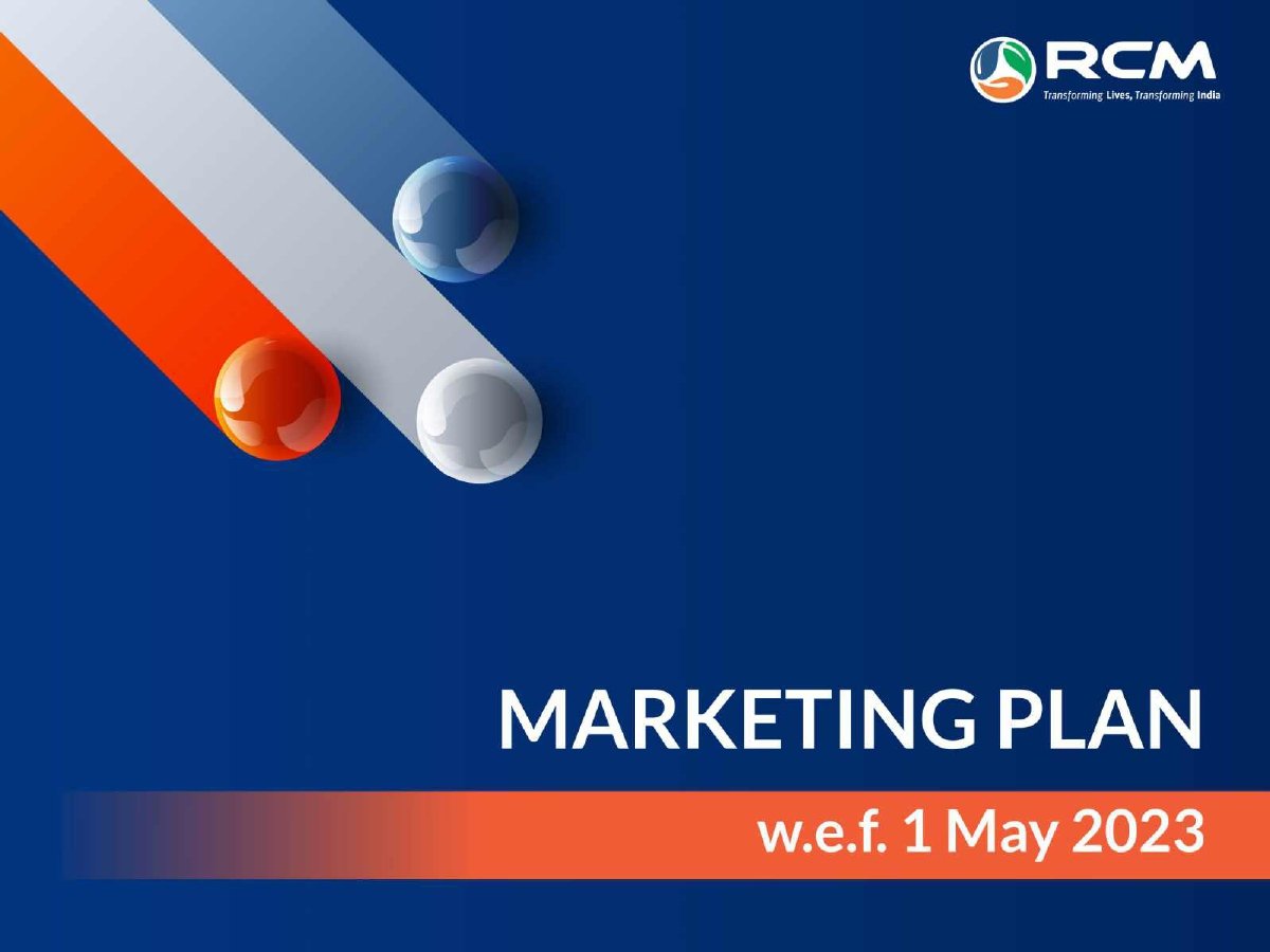 RCM MARKETING PLAN